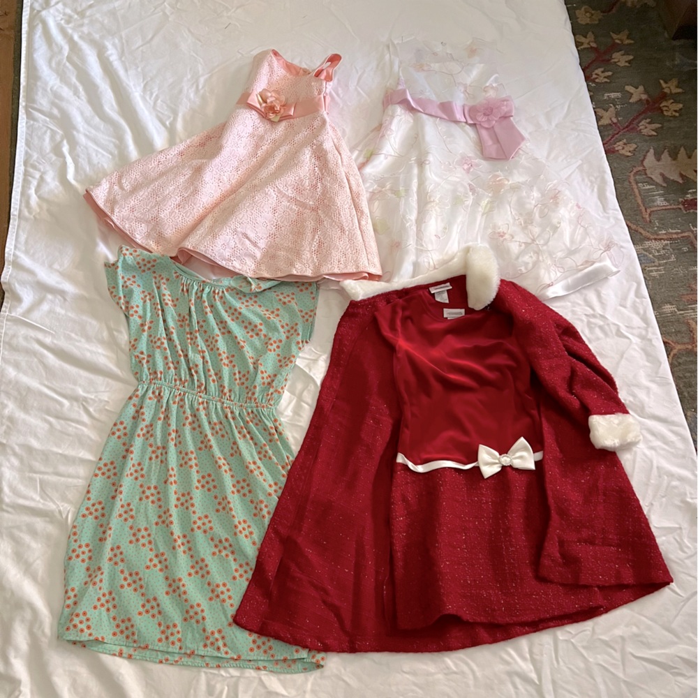 Must Go!!! Hot Sale!!!!  4 beautiful Dresses!! 3 DIFFERENT SIZES.